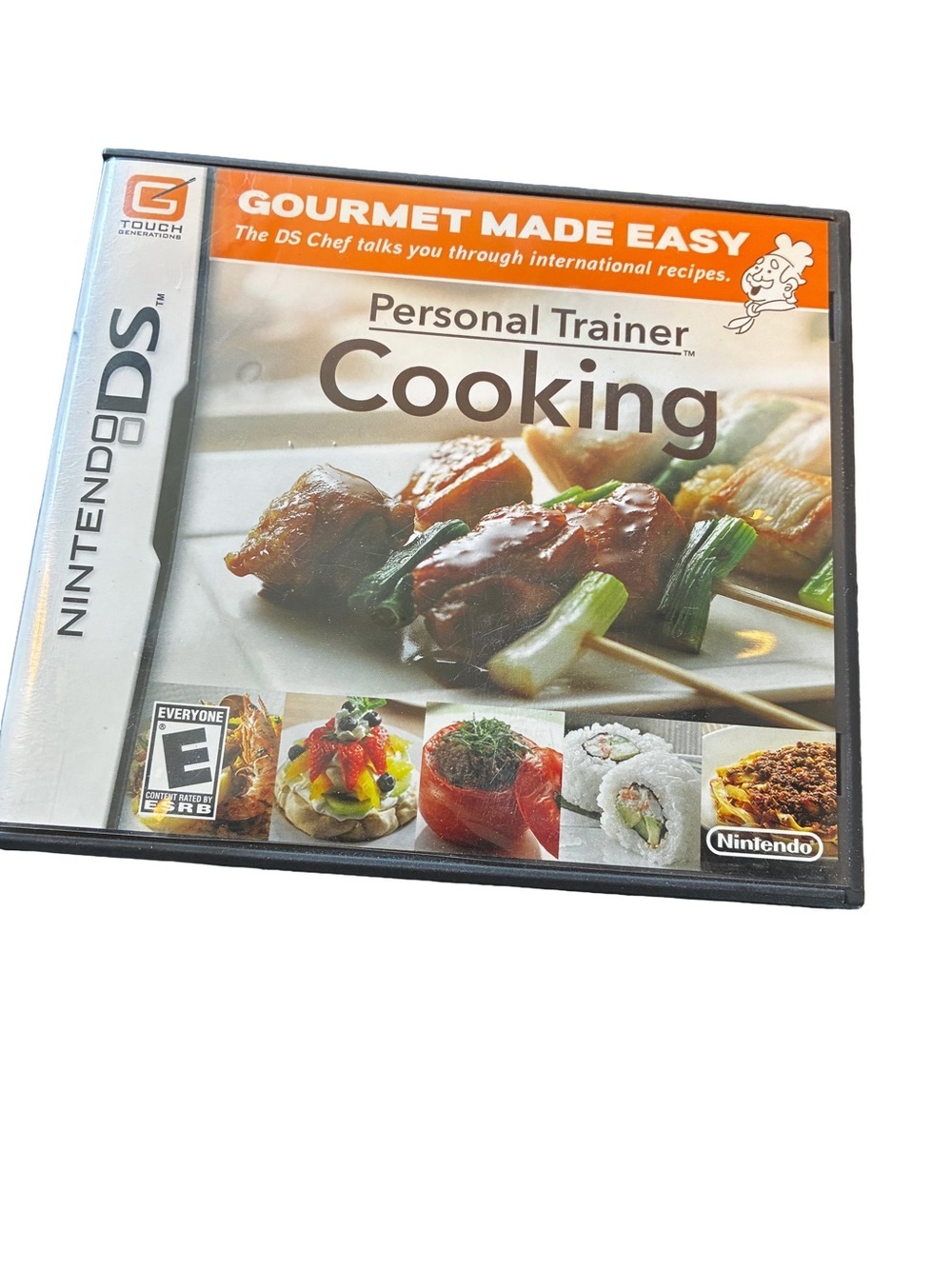 Nintendo DS Personal Trainer Cooking Interactive Cookbook Game